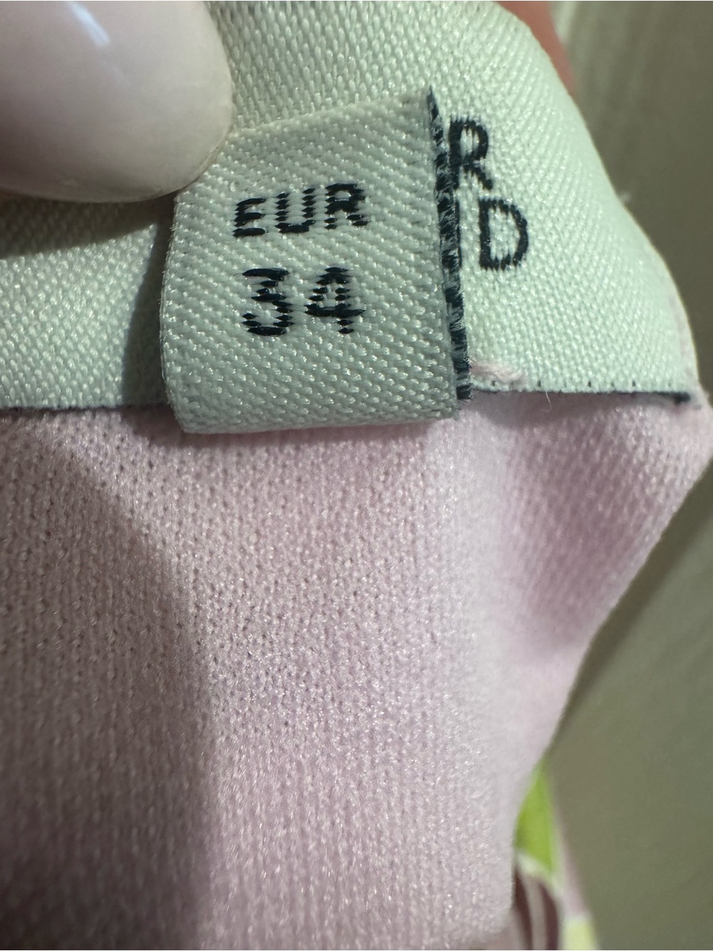 River Island Retro Floral One-Piece Swimsuit in Pink, Yellow and Green - Picture 6 of 7